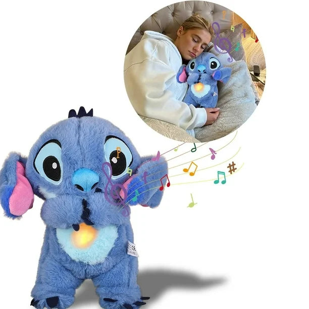 Peluche Stitch (con Detalles Sensoriales y Movimiento de Respiración Rítmico)